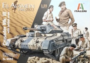 BA "British Army" Nuffield MA ltd. A15 Crusader Mk.III  Cruiser tank   "1942/2022 El Alamein 80th anniversary Edition"
