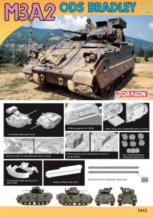 USA “United States Army ” United Defence M3A2 Bradley ODS “Operation Desert Storm”  Infantry fighting vehicle