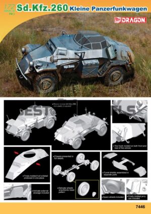 Wehrmacht-HEER Auto Union AG Sd.Kfz.260 "Kleine Panzerfunkwagen"  Light Armored Radio Vehicle