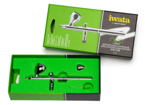 Iwata NEO HP-CN N3(0.3) Gravity Feed Double-Action + Interchangable 7ml/3ml cups
