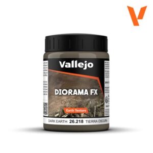 Vallejo DIORAMA FX 200ml Earth Texture - Dark Earth