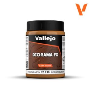 Vallejo DIORAMA FX 200ml Earth Texture - Brown Earth
