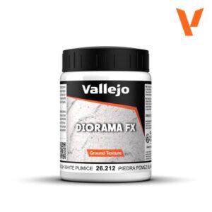 Vallejo DIORAMA FX 200ml Ground Texture - Rough White Pumice