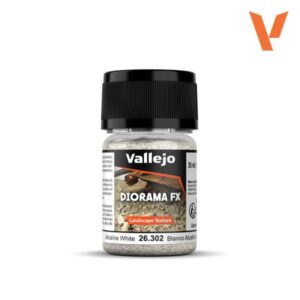 Vallejo DIORAMA FX 35ml Landscape Texture - Alkaline White 1-2mm