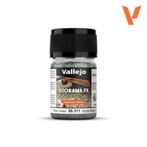 Vallejo DIORAMA FX 35ml Landscape Texture - Moss Green 0.5-2mm