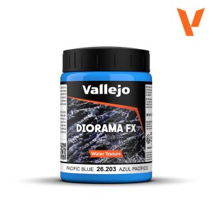 Vallejo DIORAMA FX 200ml Water Texture - Pacific Blue