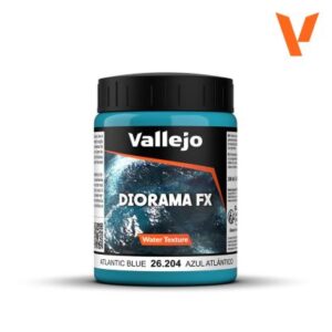 Vallejo DIORAMA FX 200ml Water Texture - Atlantic Blue