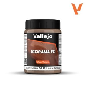 Vallejo DIORAMA FX 200ml Water Texture - Muddy Water