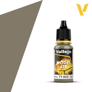 Vallejo MODEL AIR 18ml – Tan Green Hemp (FS34201)