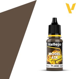 Vallejo MODEL AIR 18ml – Camouflage Medium Brown (FS30097)