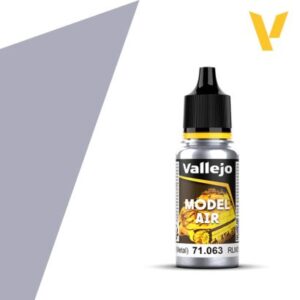 Vallejo MODEL AIR 18ml – Silver RLM01 (Metallic)