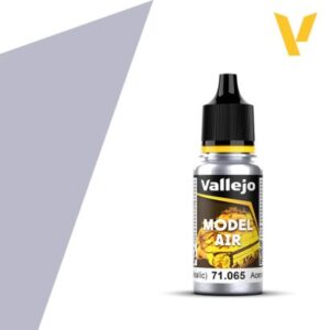 Vallejo MODEL AIR 18ml – Steel (Metallic)