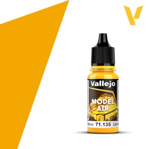 Vallejo MODEL AIR 18ml – IJA Chrome Yellow (FS33655-RAL1003)