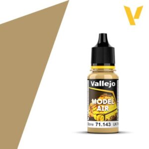 Vallejo MODEL AIR 18ml – UK Light Stone (BS361)