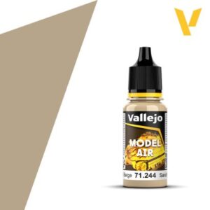 Vallejo MODEL AIR 18ml – Sand Beige (RAL1039)