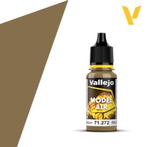 Vallejo MODEL AIR 18ml – German Yellow Brown (RAL8000)
