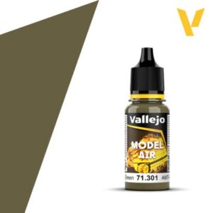 Vallejo MODEL AIR 18ml – Amt-4 Camouflage Green