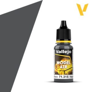 Vallejo MODEL AIR 18ml – Tire Black