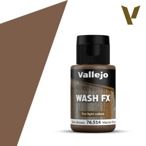 Vallejo Model WASH 35ml – Dark Brown