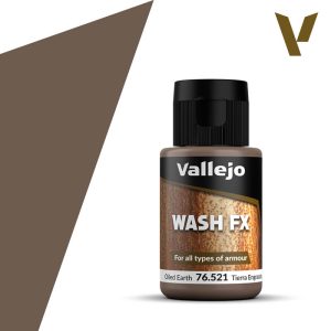 Vallejo Model WASH 18ml – Oiled Earth