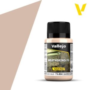 Vallejo WEATHERING FX 40ml - Light Brown Splash Mud