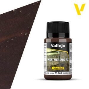 Vallejo WEATHERING FX 40ml - Brown Splash Mud