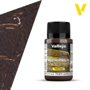 Vallejo WEATHERING FX 40ml - Brown Thick Mud