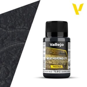 Vallejo WEATHERING FX 40ml - Black Thick Mud