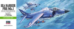 RAF "Royal Air Force" British Aerospace Sea Harrier FRS.1 "Jump Jet" Carrier based V/STOL strike jet aircraft
