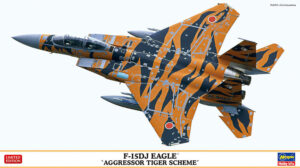 USAF “United States Air Force” Mc-Donnell-Douglas F-15DJ EAGLE "Aggressor Tiger scheme"  Air superiority AW fighter jet aircraft