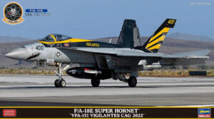 USN “United States Navy” Boeing – McDonnell-Douglas F/A-18E SUPER HORNET "VFA-151 Vigilantes CAG 2022" Carrier-based multirole jet fighter aircraft