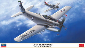 USN "United States Navy" DAC Douglas A-1H Skyraider "VA-25 Mig Killer" Attack aircraft
