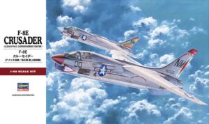USN-USMC "United States Navy-Marine Corps" Vought F-8E Crusader  Carrier-based air superiority fighter jet aircraft