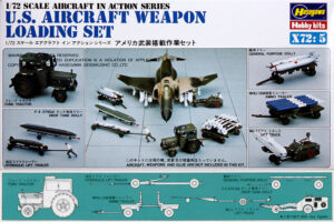 Hasegawa "1:72 Aircraft in action series": U.S. Aircraft weapon loading set