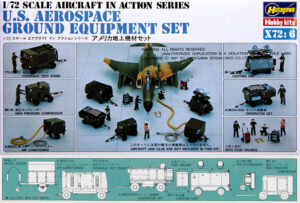 Hasegawa "1:72 Aircraft in action series": U.S. Aerospace Ground Equipment set