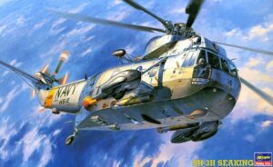 USN "United States Navy" Sikorsky Aircraft/Westland Helicopters SH-3H Sea King + Anti-ship Missile Detection  Anti-submarine warfare utility helicopter