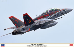 USMC “United States Marine Corps” Northrop/McDonnel-Douglas/Boeing F/A-18D HORNET "VMFA(AW)-224 Bengals 2024"  Night attack/FAC fighter jet aircraft