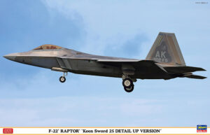 USAF "United States Air Force" Lockheed Martin-Boeing F-22 Raptor "Keen Sword 25 Detail Up version"  AW Supersonic stealth air-superiority fighter jet aircraft