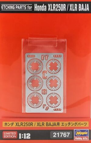 Hasegawa Photo-etched parts for Honda XLR250R/XLR Baja 1984