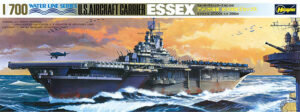 USN "United States Navy"  Newport News Shipbuilding CV-9 USS ESSEX aircraft carrier  "Essex class" - Hasegawa Waterline Series