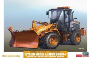 Hitachi ZW100-6   4 Wheel drive loader with Snowplow 2022