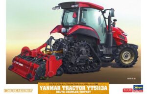 Yanmar YT5113A   4WD Tractor "Delta Crawler Track" with rotary tiller 2015