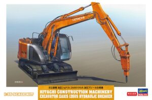 Hitachi Zaxis 135US   Tracked excavator with Hydraulic breaker 2008