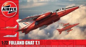 RAF "Royal Air Force" Folland Gnat T.1  Trainer/Swept-wing subsonic fighter jet aircraft