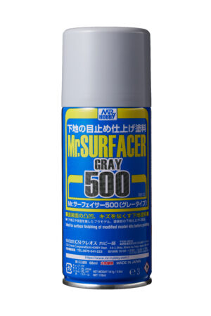 Mr.Hobby Mr.Surfacer 500 Gray  170ml