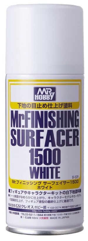 Mr.Hobby Mr.Finishing Surfacer 1500 White  170ml