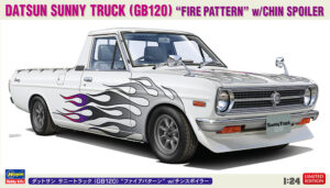 Nissan Sunny Truck (GB120) "Flame graphics + Chin spoiler" "Early"  1971