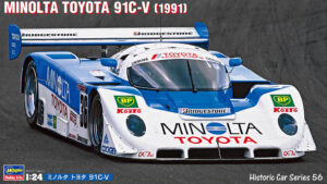 TOM's Toyota 91C-V "Team Minolta Toyota - Japanese Sport Prototype Champioship"  1991