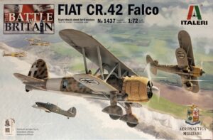 RA "Regia Aeronautica" FIAT Aviazione CR.42 Falco "The Battle of Britain 80th Anniversary"  Bi-plane fighter aircraft