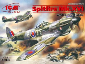 RAF "Royal Air Force - 303 Polish Squadron" SAW Supermarine Spitfire Mk.VIII  Interceptor/Fighter aircraft